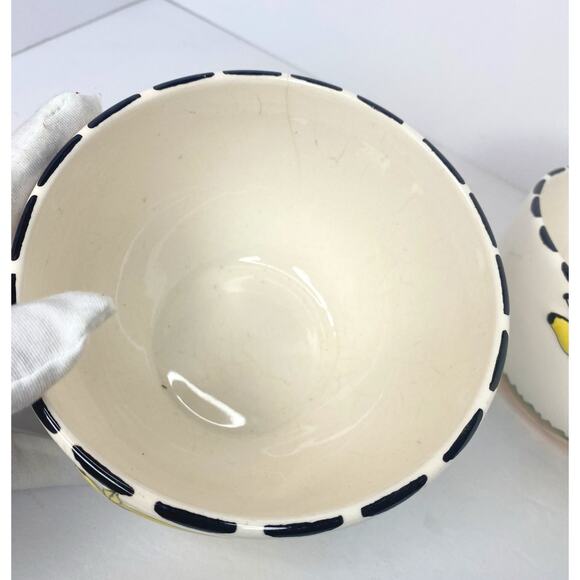 Cute Vintage 3d Giraffe Bowl Or Candy Dish Set Of 2 - Picture 3 of 16